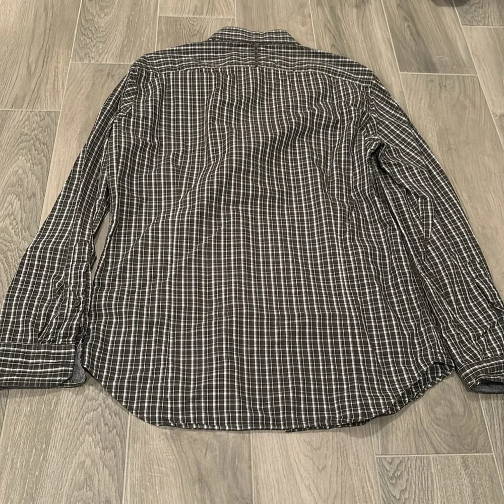 Banana Republic Men’s Brown Button Up Size M Slim Fit